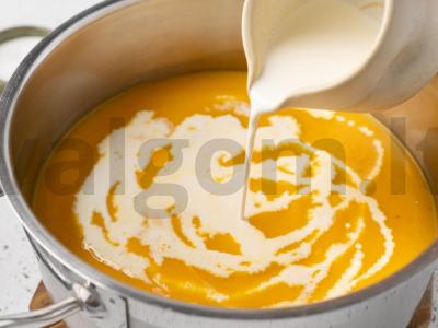 Moliūgų sriuba su grybais Žingsnis 9