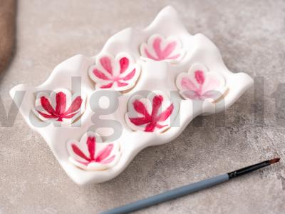 Cukriniai gėlės tortams ir pyragams Žingsnis 6