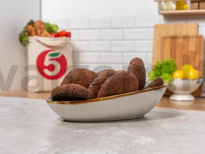 Šokoladiniai sausainiai pagrindine nuotrauka