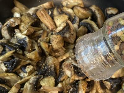 Grietinėlės pievagrybiai Žingsnis 3