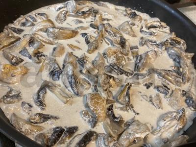 Grietinėlės pievagrybiai Žingsnis 5