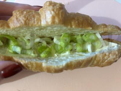 PP užkandis su žaliu svogūnu Žingsnis 4