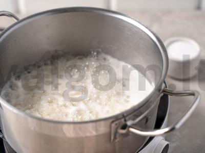 Ryžiai su žaliu svogūnu Žingsnis 2