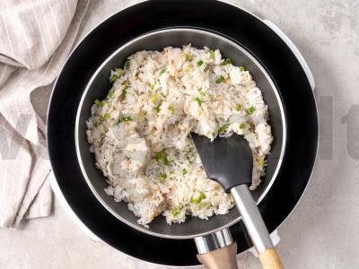 Ryžiai su žaliu svogūnu Žingsnis 7