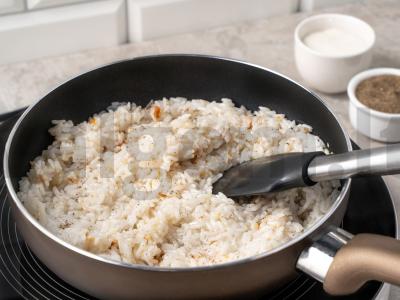 Ryžiai su žaliu svogūnu Žingsnis 8