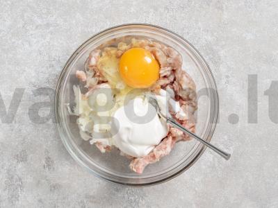 Skanios kotletai iš faršo Žingsnis 2