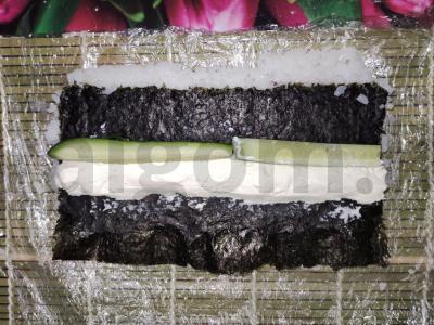 Rulonai kaip „Filadelfija“ Žingsnis 6