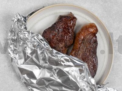 Jautienos steikas su pipirų padažu Žingsnis 3