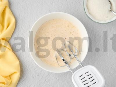 Mėlynių tortas Žingsnis 1