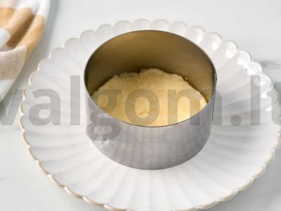 Sluoksniuotas salotas su silkės ikrais Žingsnis 5