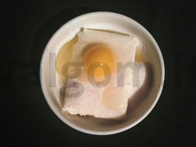 Patingėlių virtinukai iš blynų miltų Žingsnis 1