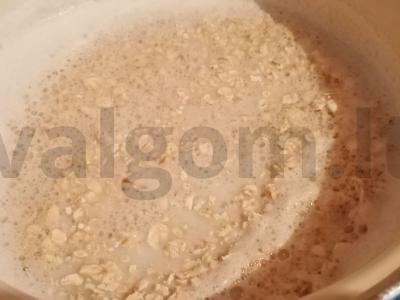 Avižų košė pusryčiams Žingsnis 2