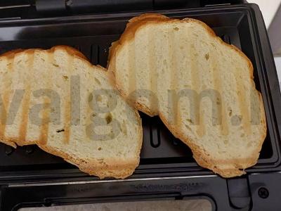 Daržovių brusketė su lydytu sūriu Žingsnis 1