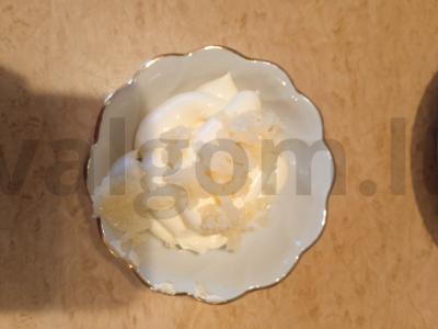 Tortilija su šprotų Žingsnis 1