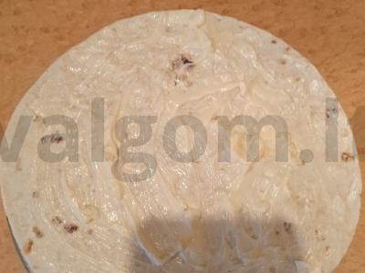 Tortilija su šprotų Žingsnis 3