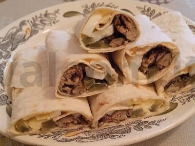 Tortilija su šprotų pagrindine nuotrauka