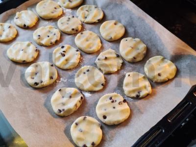 Šokoladiniai sausainiai Žingsnis 6