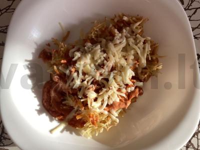 Makaronai su švelniu grietinėlės padažu pagrindine nuotrauka