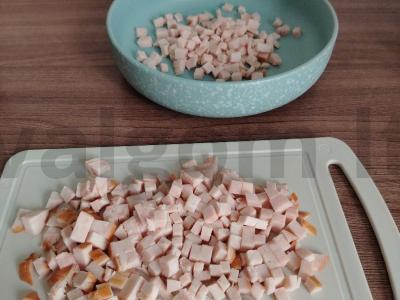 Salotas su mandarinų ir morkomis „Ryžikas“ Žingsnis 1