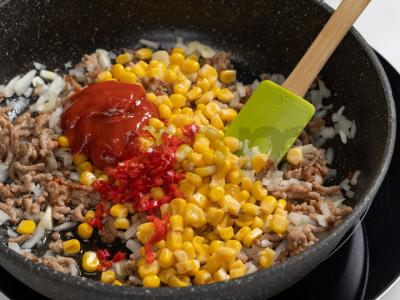 Įdarytos makaronai orkaitėje Žingsnis 5