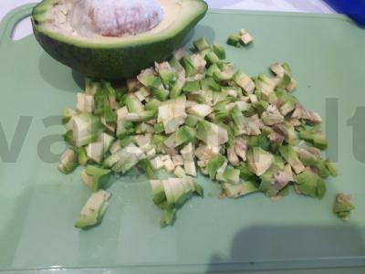 Sushi tortas „Filadelfija“ Žingsnis 7