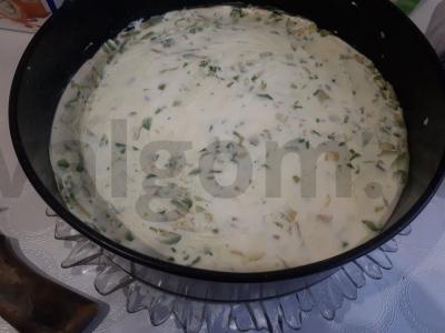 Sushi tortas „Filadelfija“ Žingsnis 8