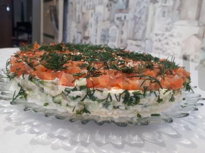 Sushi tortas „Filadelfija“ pagrindine nuotrauka