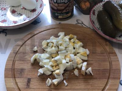 Olivjė su baltaisiais pupelėmis Žingsnis 3