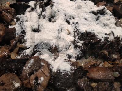 Kvapnūs podosino grybai su sūriu orkaitėje Žingsnis 3