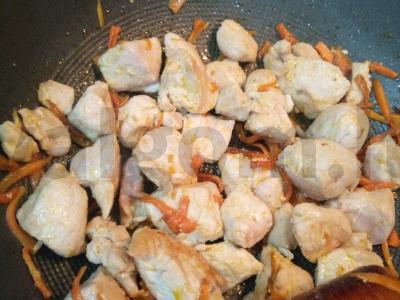 Indėnų azu be marinuotų agurkų Žingsnis 4