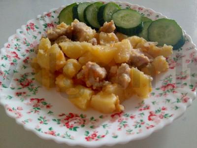 Indėnų azu be marinuotų agurkų pagrindine nuotrauka