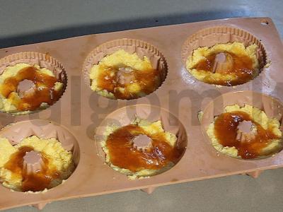 Varškė su polenta ir abrikosų džemu Žingsnis 7