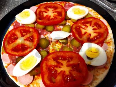 Greita pica su dešrelėmis Žingsnis 6