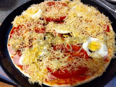 Greita pica su dešrelėmis Žingsnis 7