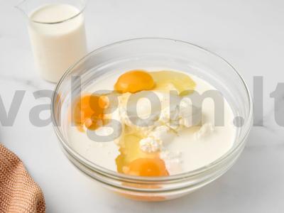 Laimų sūrio pyragas Žingsnis 4