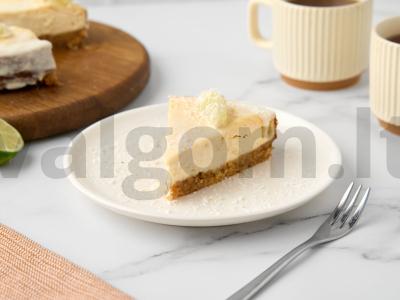 Laimų sūrio pyragas pagrindine nuotrauka