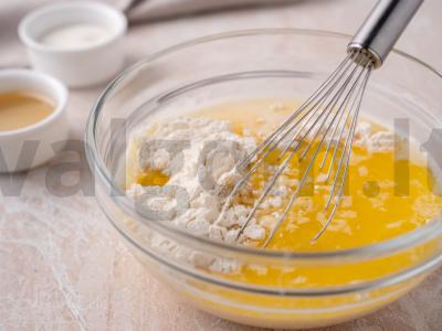 Prancūziški krepai su braškėmis Žingsnis 3