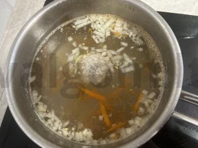 Vaikų sriuba su quinoa ir triušiu Žingsnis 2