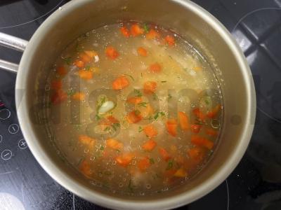 Vaikų sriuba su quinoa ir triušiu Žingsnis 7