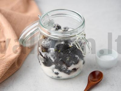 Šilkmedžių kompotas Žingsnis 1