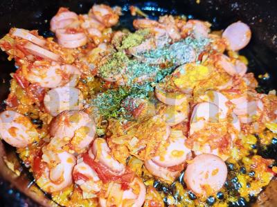 Vaikų sriuba su pieno dešrelėmis Žingsnis 4