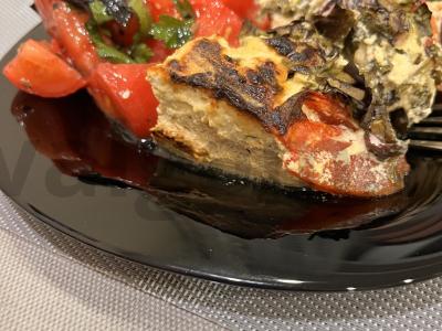 Kalakutienos krūtinėlės filė su baziliku ir špinatais Žingsnis 9