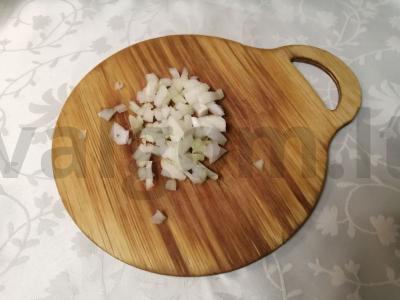 Lęšiai, troškinti su mėsa ir pomidorų pasta Žingsnis 2