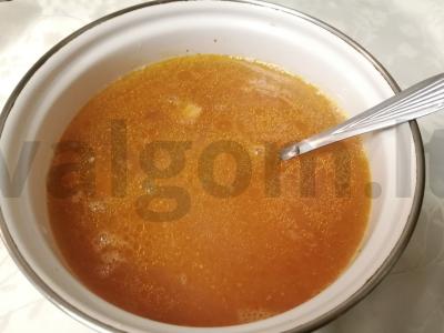 Lęšiai, troškinti su mėsa ir pomidorų pasta Žingsnis 7