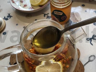 Šaltalankių arbata su medumi Žingsnis 5