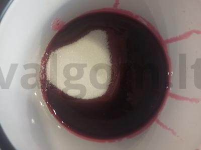 Vyšnių želė iš uogienės Žingsnis 2