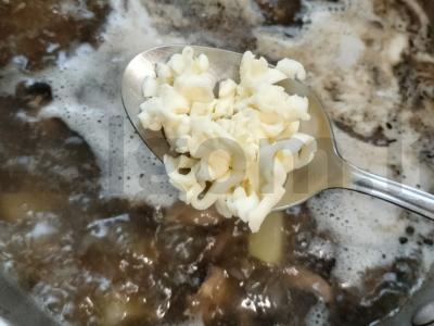 Sūrio grietinėlės sriuba su vištiena ir grybais Žingsnis 5