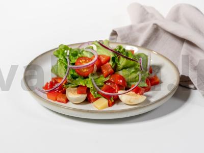 Kiaušinių salotos pagrindine nuotrauka