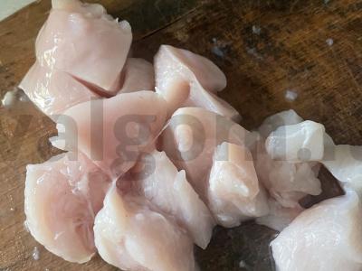 Vištienos gabaliukai „Lick Your Fingers“ Žingsnis 1