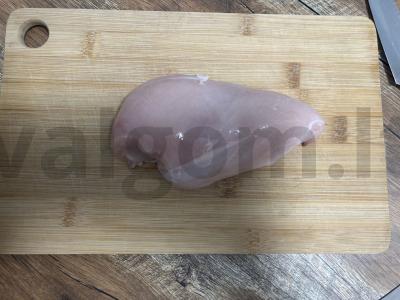 Vištiena karčioje padaže vakarienei Žingsnis 1